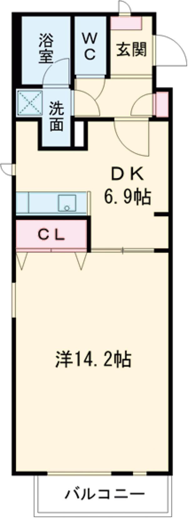 ディアーナMの間取り