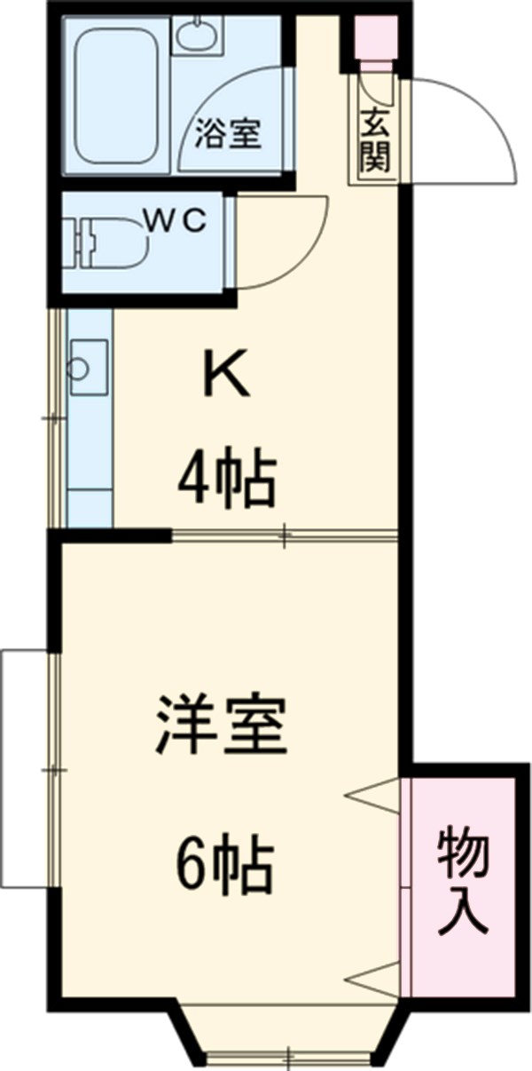 メゾン楢の間取り