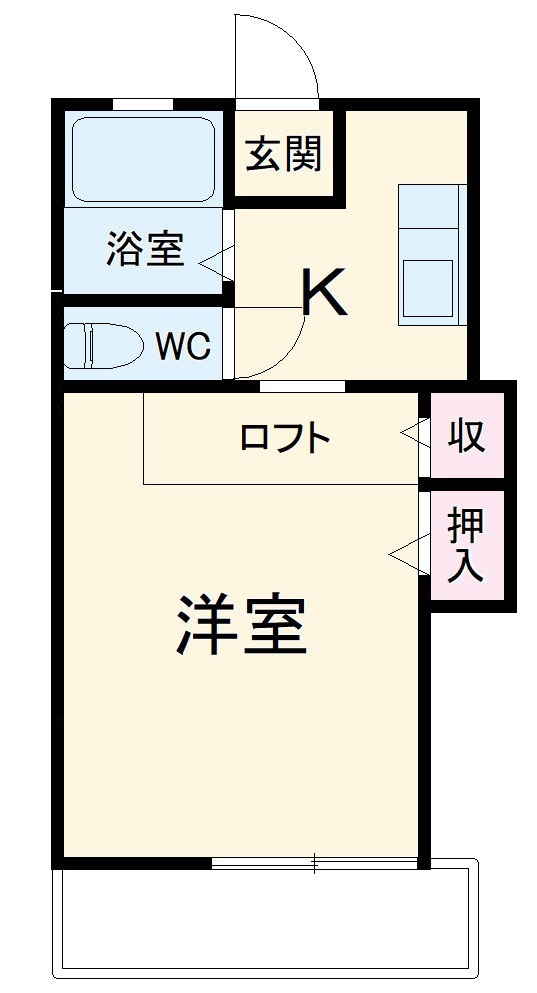 カーサ・アスールの間取り