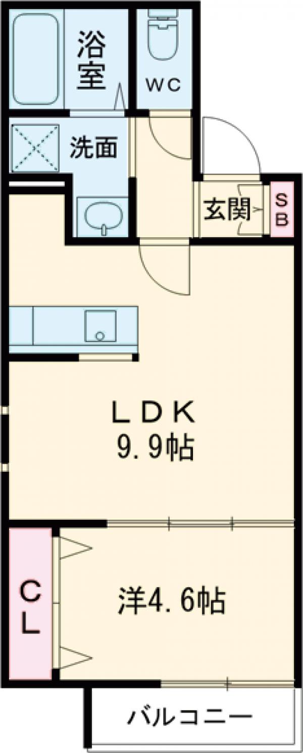 La-Crea吹田の間取り
