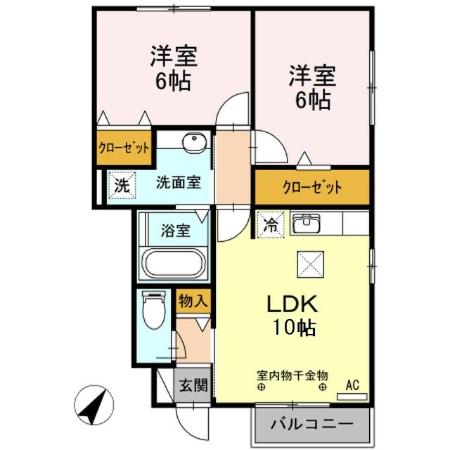 Kinokicaの間取り