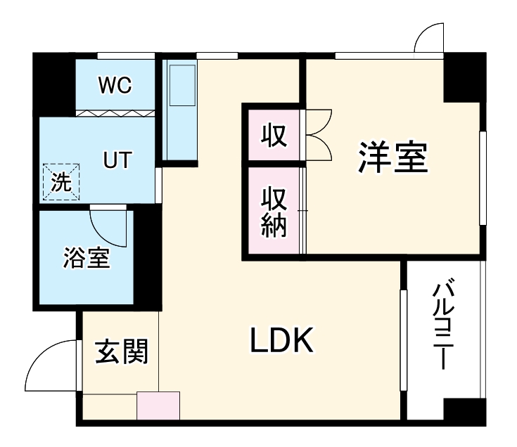 リアライズ横須賀の間取り