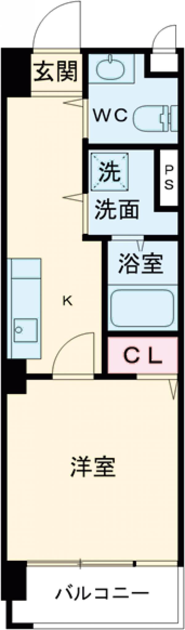 パール世田谷の間取り