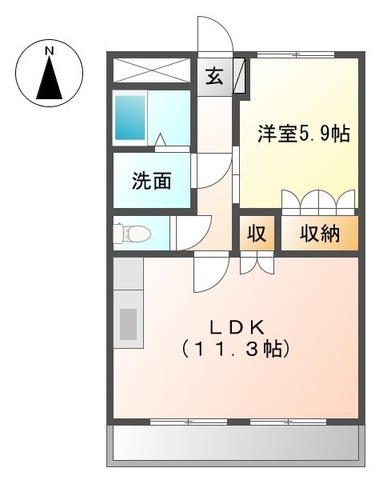 G.Forest Sの間取り