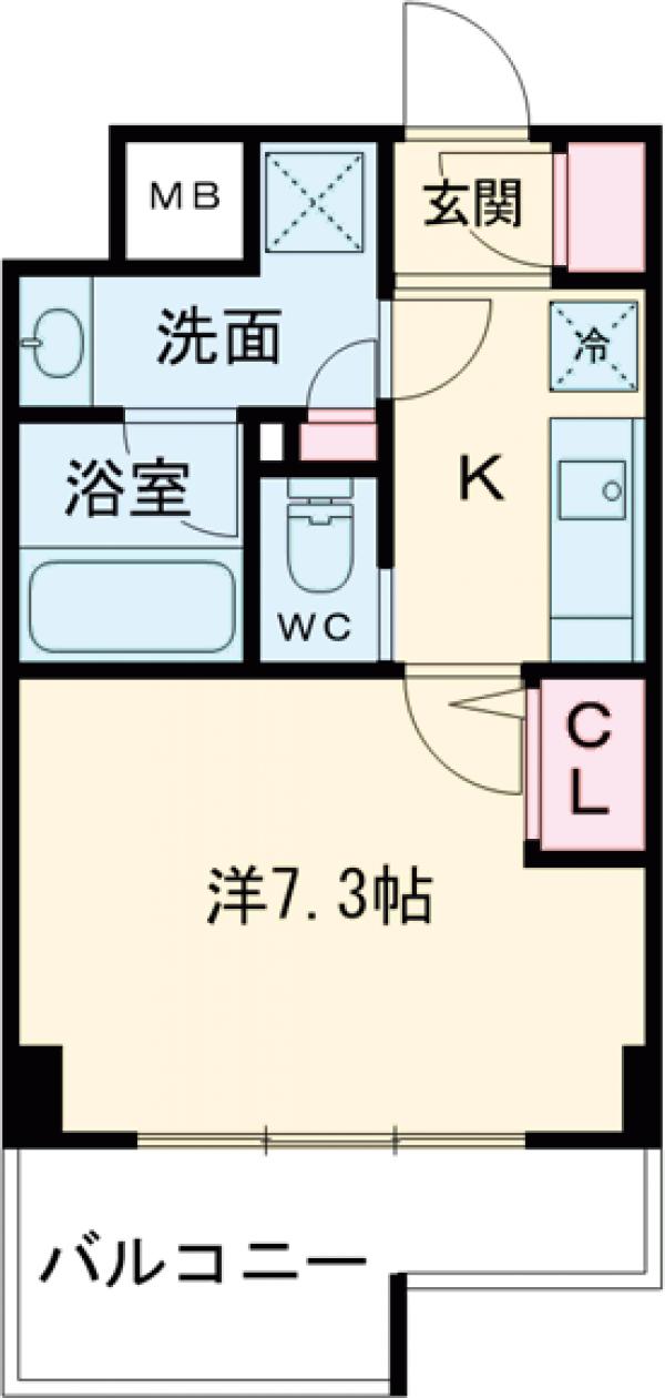 Luna Azulの間取り