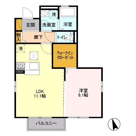 MT Wit Bの間取り