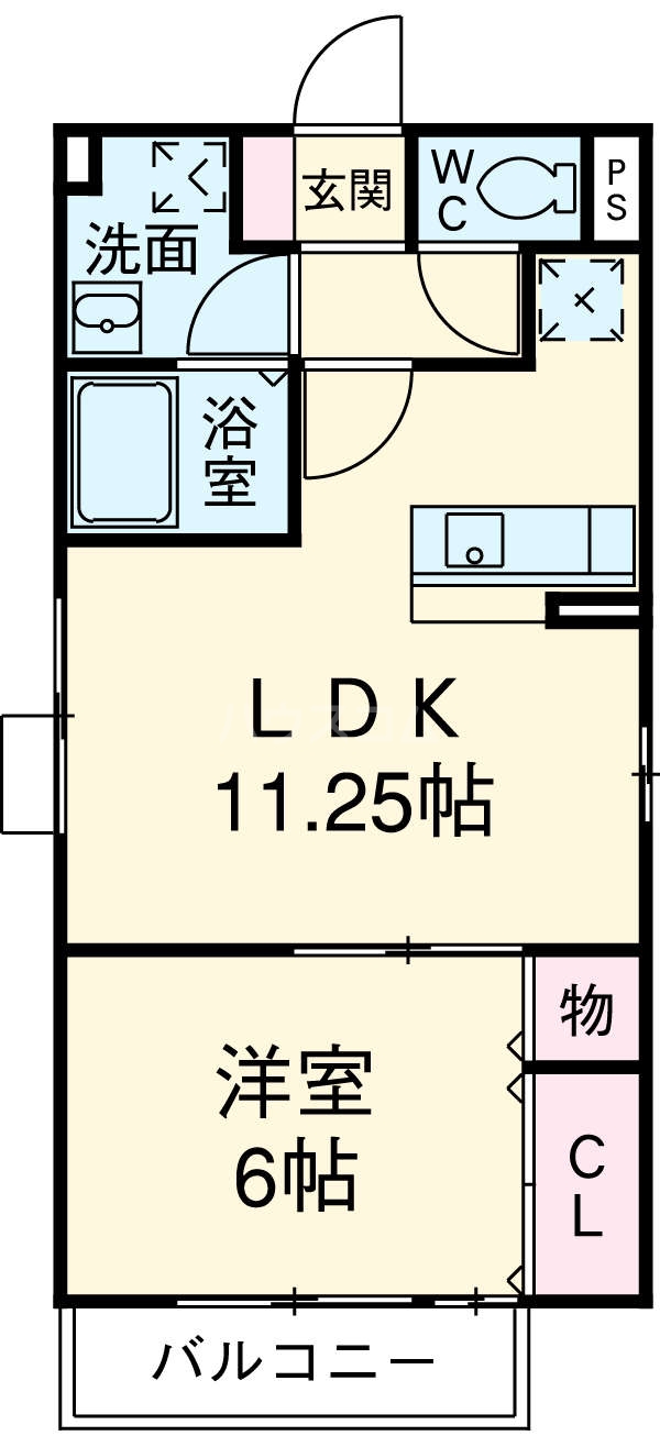 アネックスセキセン弐番館の間取り