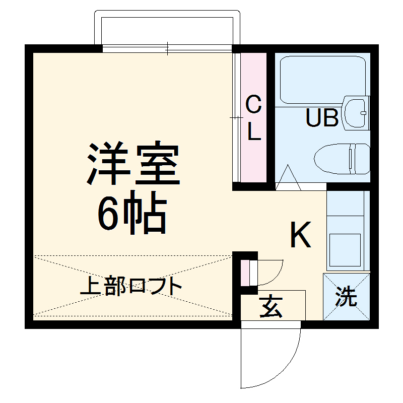 パームタウンの間取り