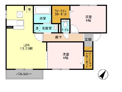 グレイスヒルの間取り