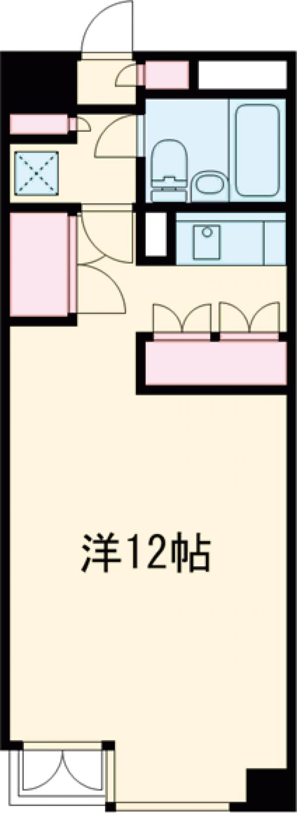 宇都宮ダイカンプラザスポーツメントの間取り