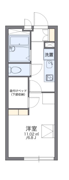 レオパレス滝ノ分の間取り