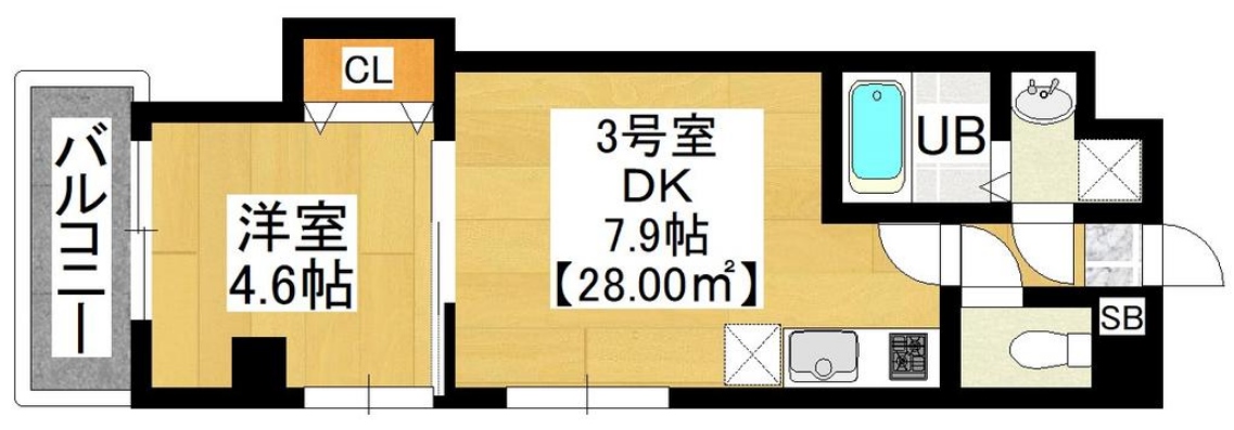 テリアズ港町の間取り