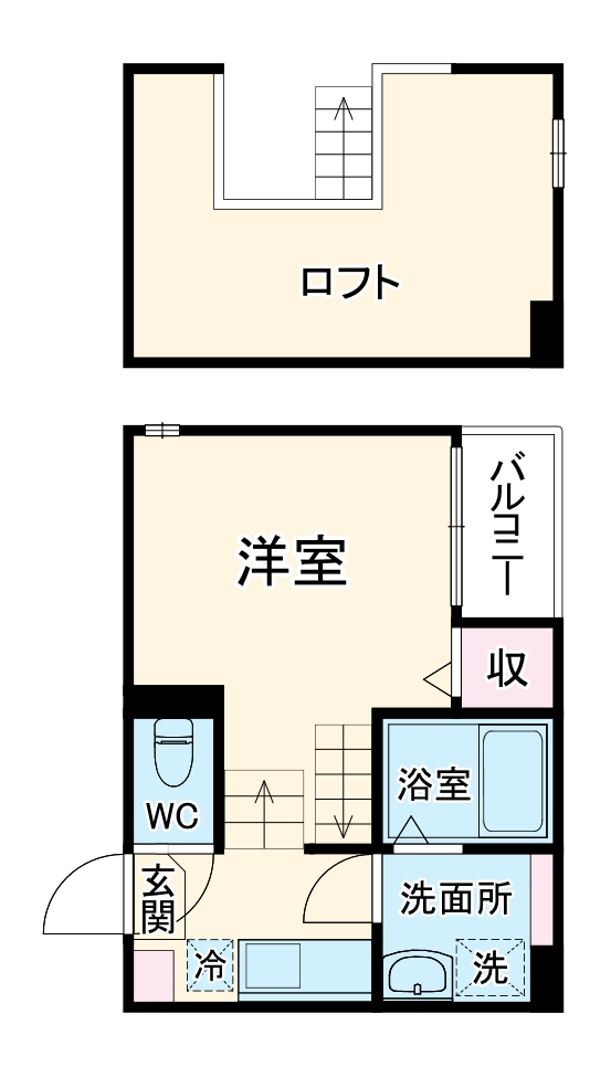 プランドール矢田の間取り