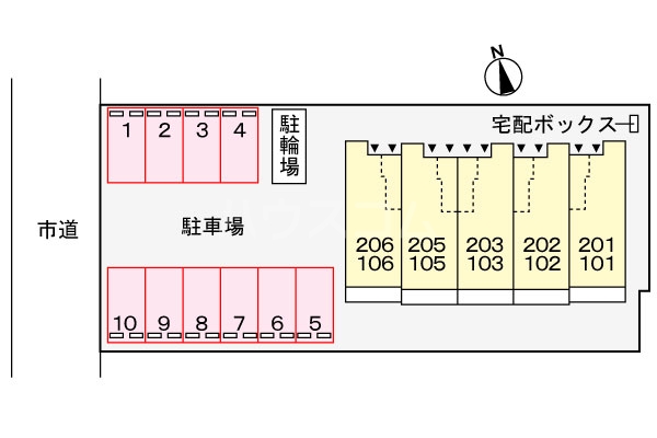 22/28 駐車場