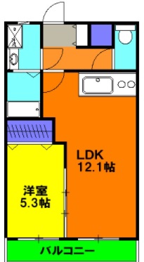カトルパレ小石川の間取り