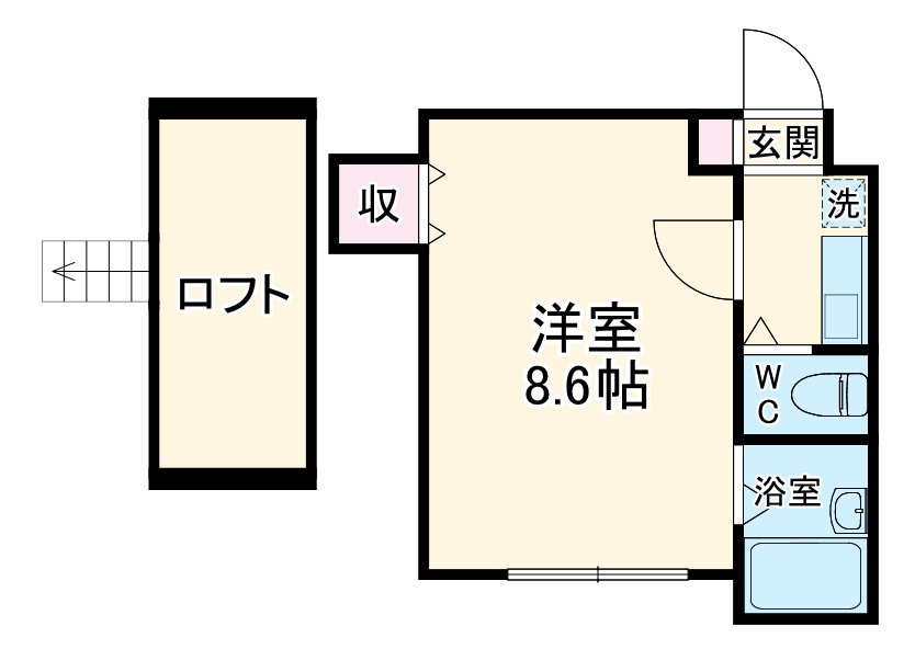 ラ・シャンス東橋本第3 1号棟の間取り