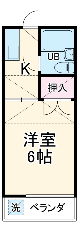 メゾンパレットの間取り