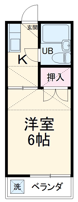 メゾンパレットの間取り