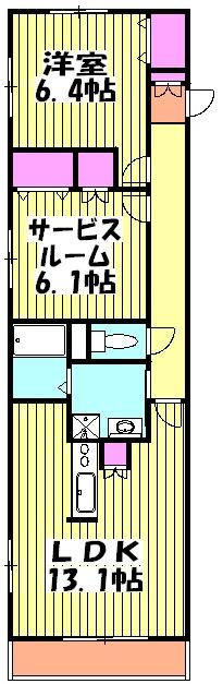 グランドステージ柏の間取り