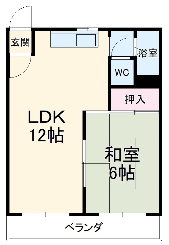 メゾンS-Ⅰの間取り