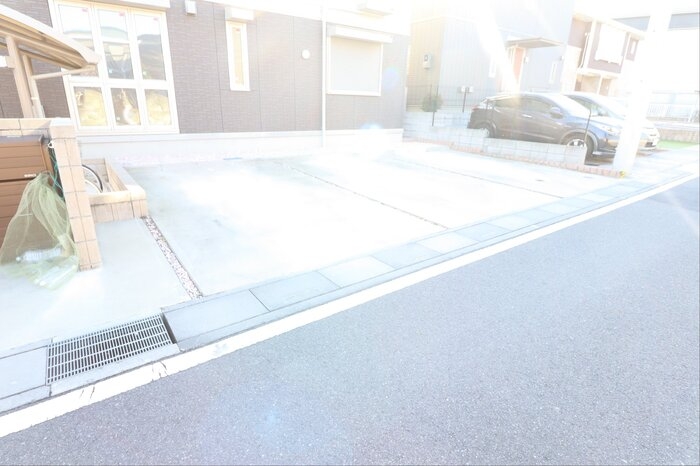 3/13 駐車場