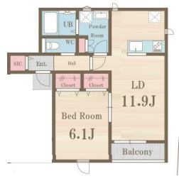 ル・リアンの間取り