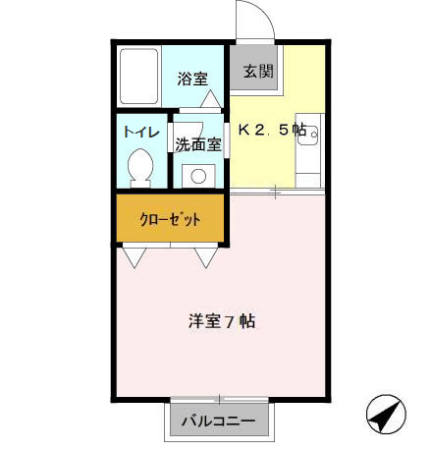 メゾンドノアの間取り