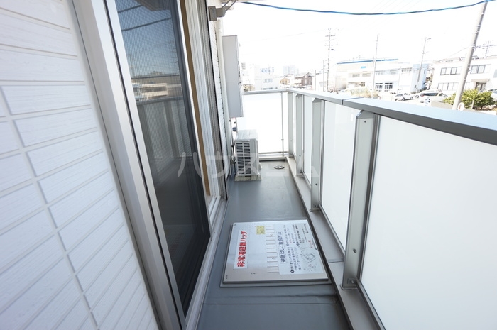 12/24 バルコニー