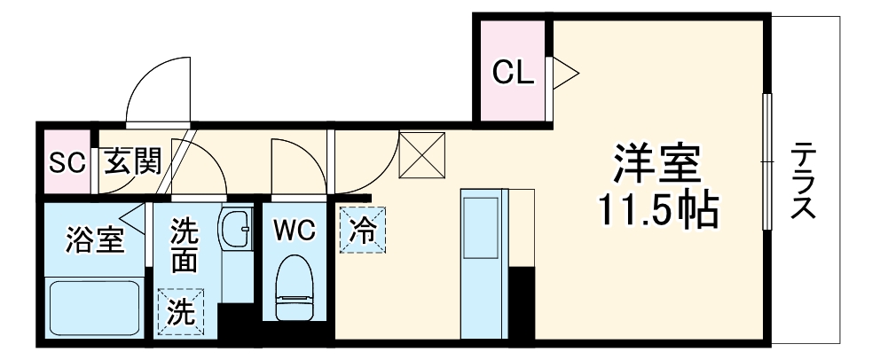 GRAND DーROOM上重原の間取り