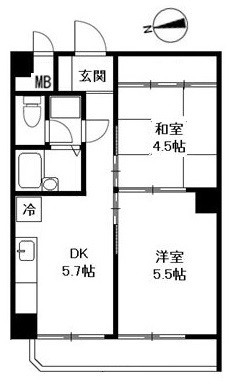 サザンハイム八王子の間取り
