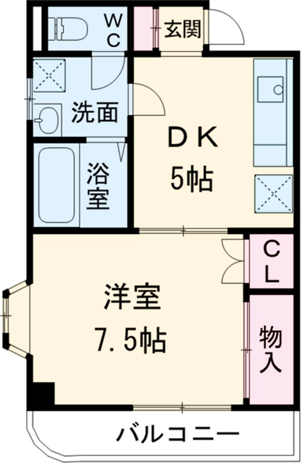 さくらマンションの間取り
