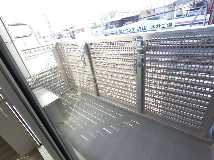 12/28 バルコニー