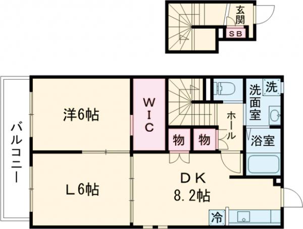 La felice vitaの間取り