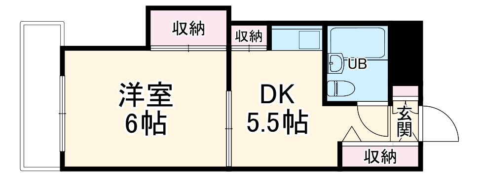 ブルーリーフ・Kの間取り