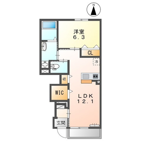 サンハイツの間取り