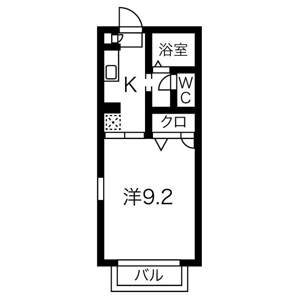 ハイツさわやかの間取り
