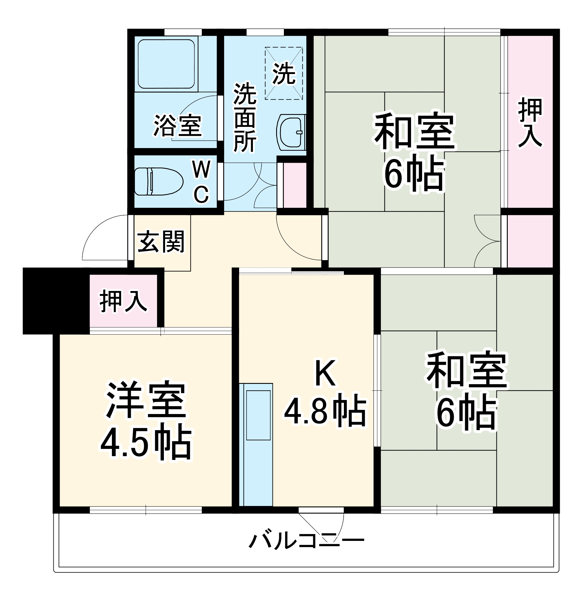 ハウスポートの間取り