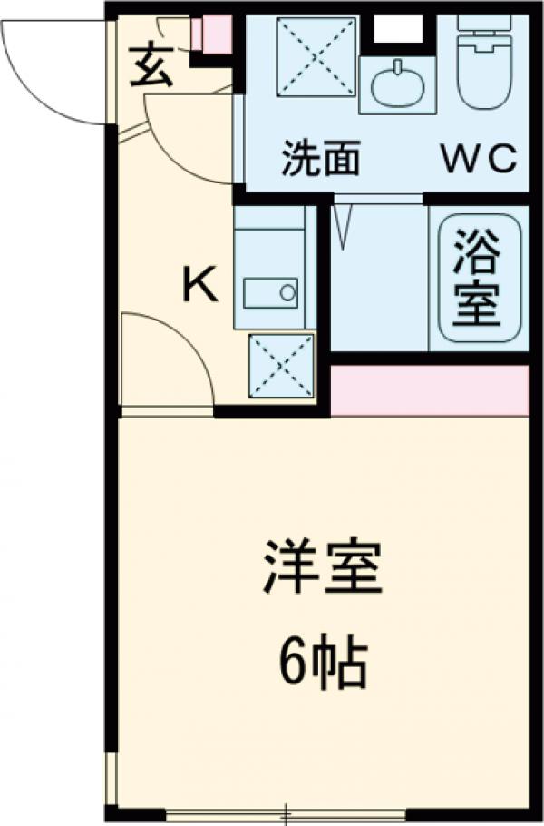 レピュア蓮根レジデンスEASTの間取り