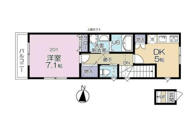 Green Ties　石神井台の間取り