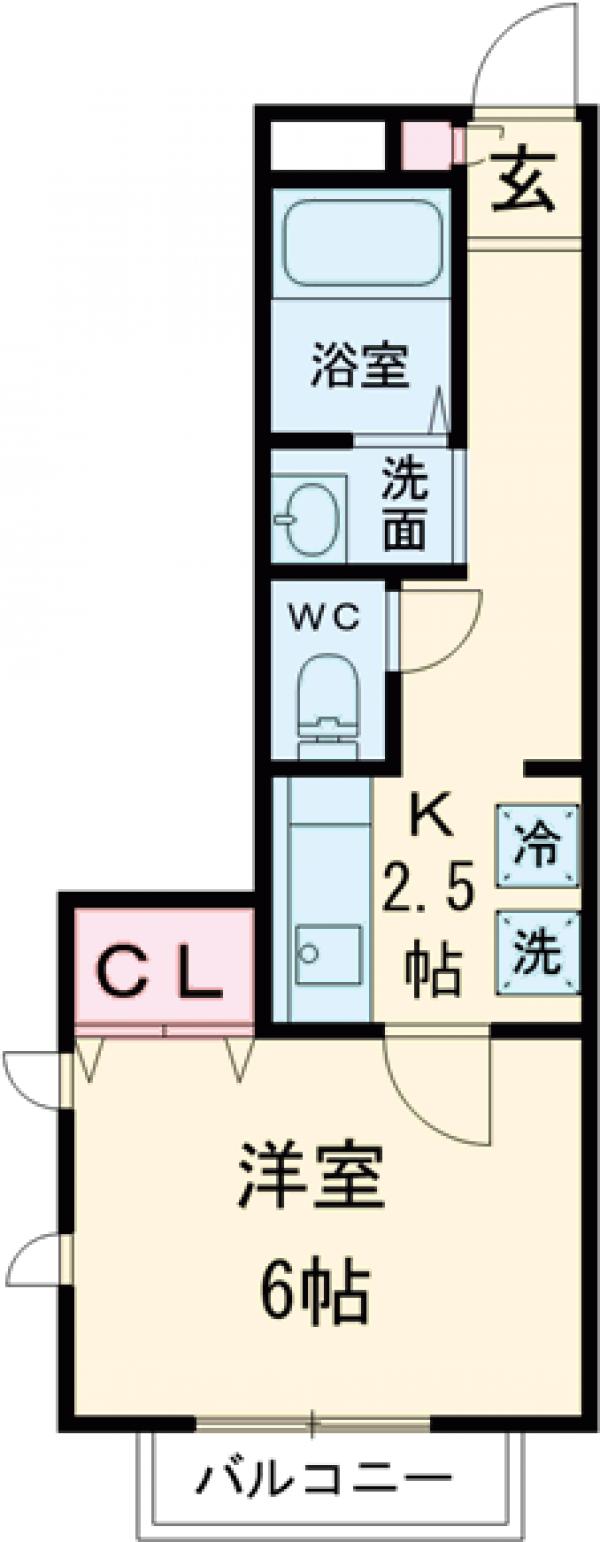 カーサ碑文谷の間取り
