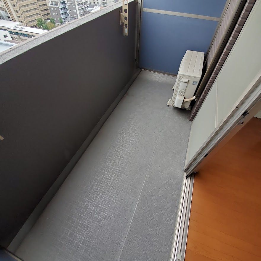 12/25 バルコニー