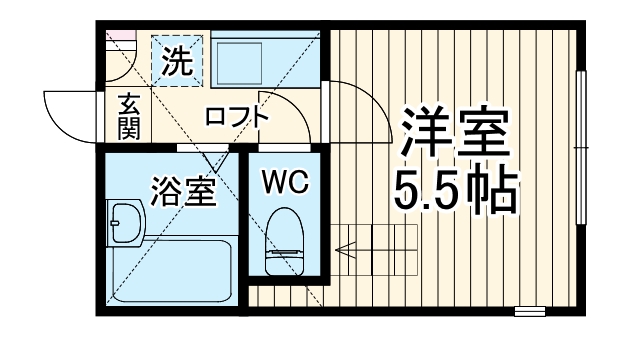 カーム川崎宿河原の間取り