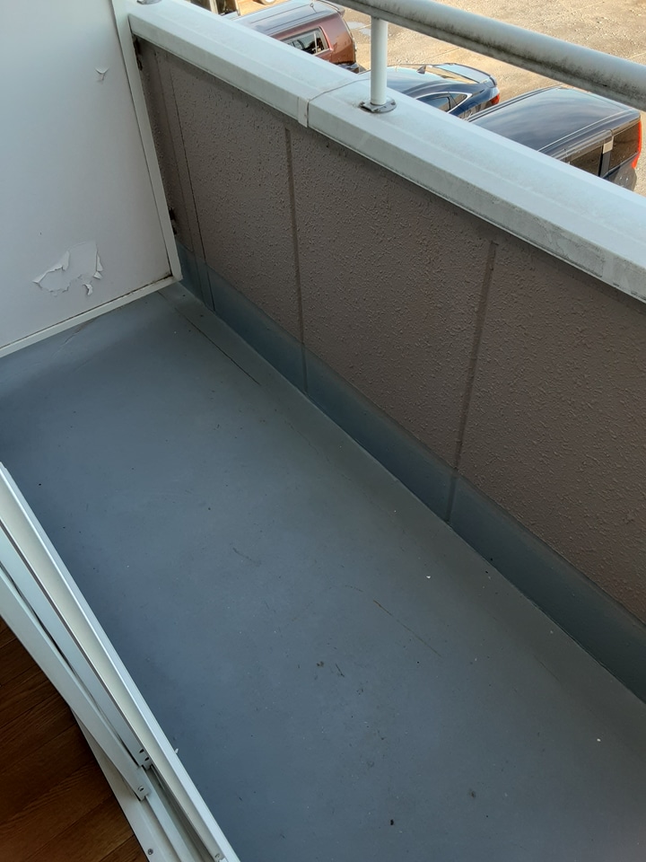 12/26 バルコニー