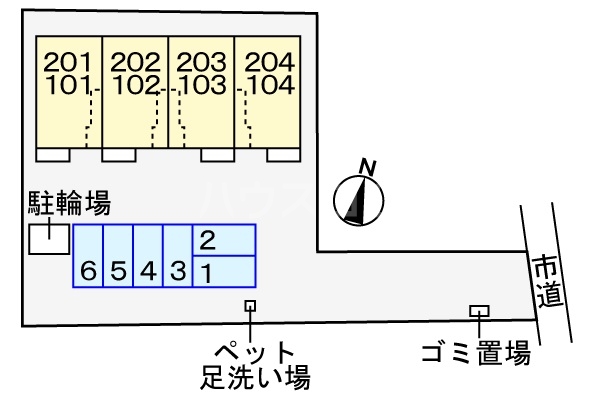 4/10 駐車場
