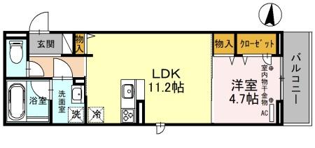 アンビエンテの間取り