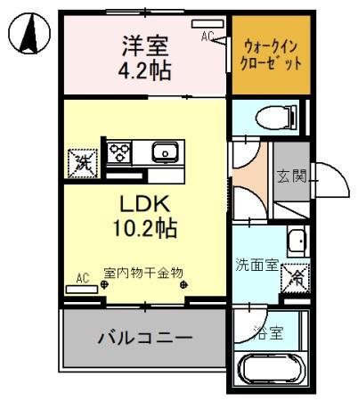アンビエンテの間取り