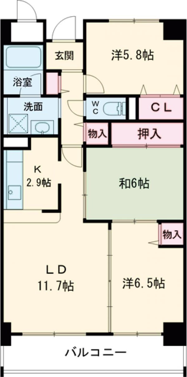 ロイヤルアネックスの間取り