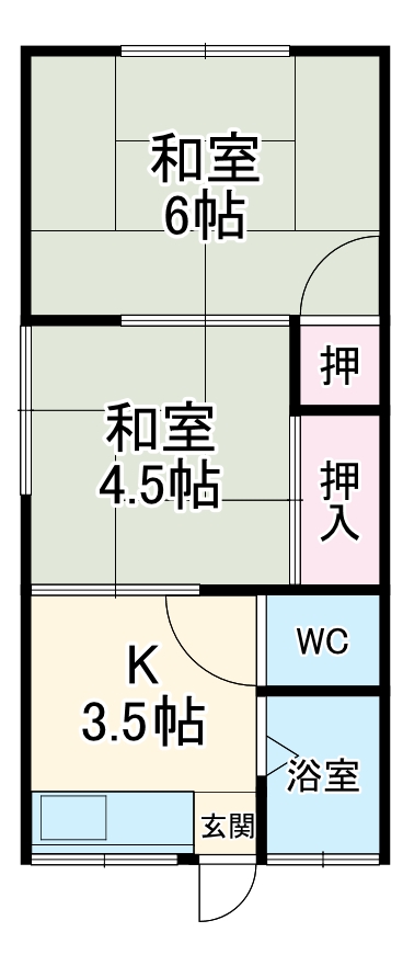 第二日の出荘の間取り