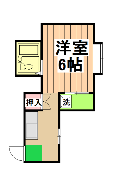 ハイツ昇栄の間取り