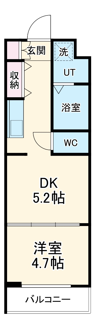 ファステート京都西KIWAMIの間取り